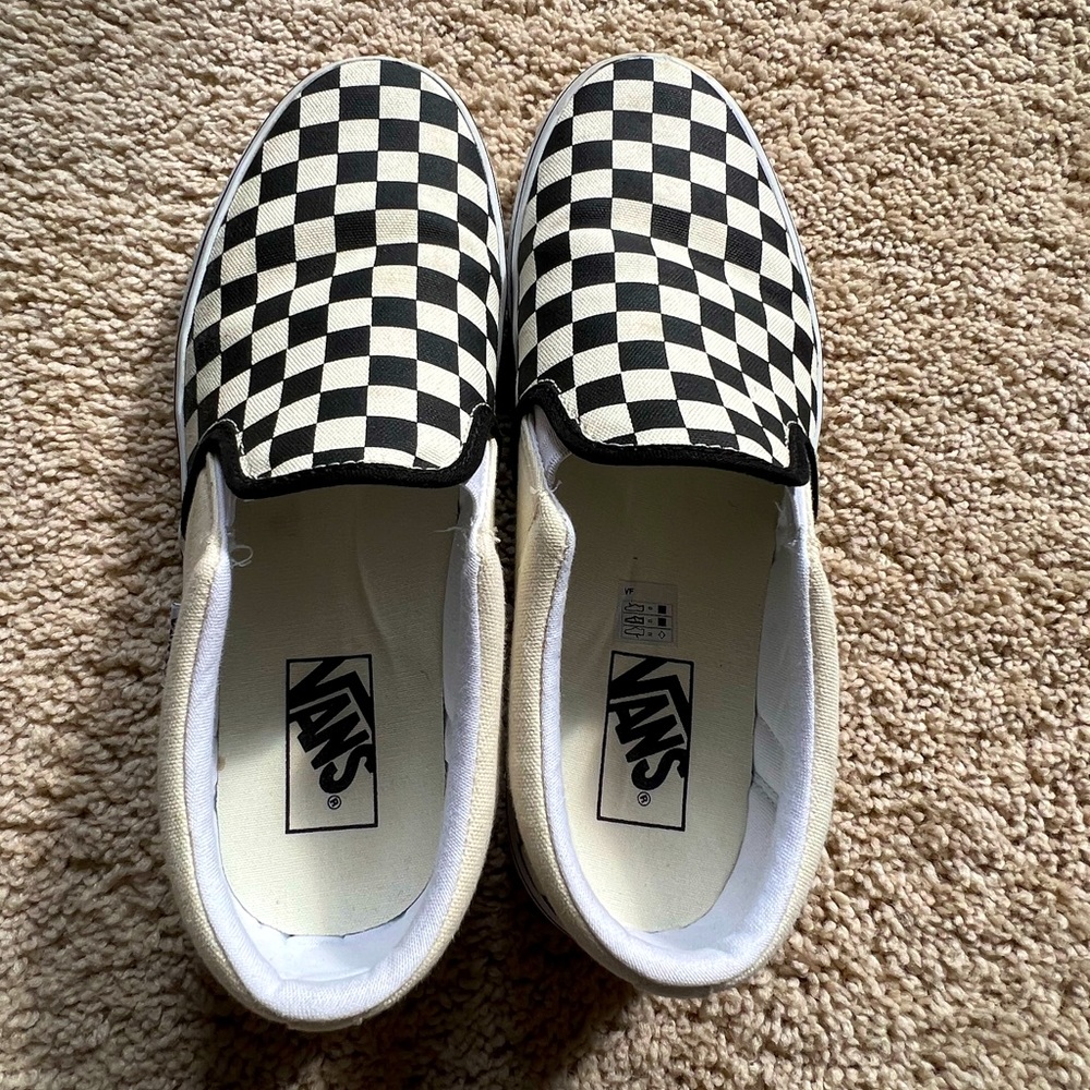 Checkered vans